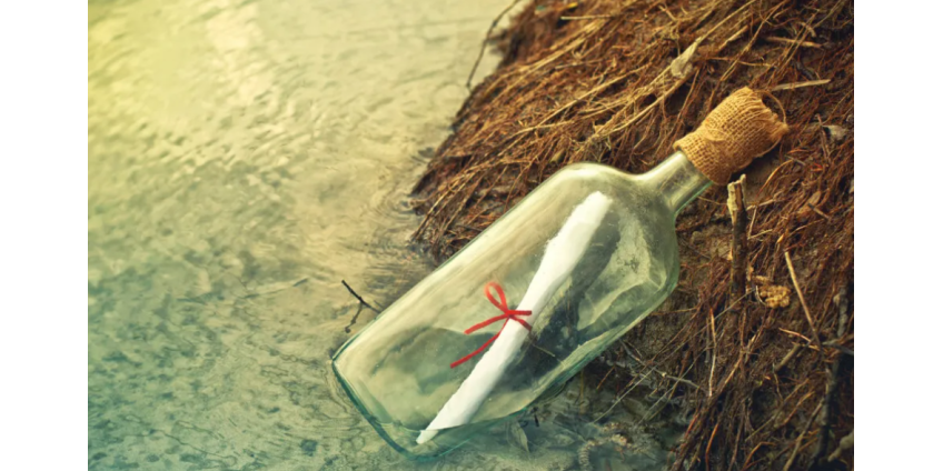 Рыбак нашел душераздирающее послание в бутылке