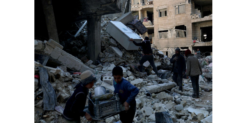 Число жертв землетрясения в Турции и Сирии приблизилось к 10 тысячам человек