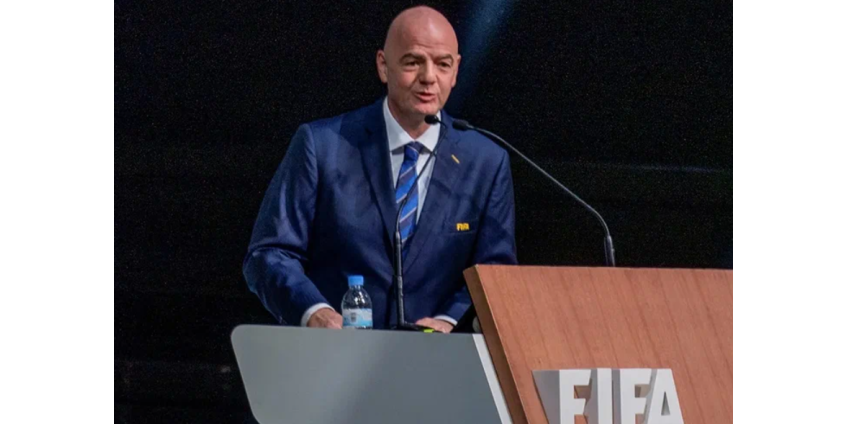 Инфантино переизбрали на пост президента ФИФА