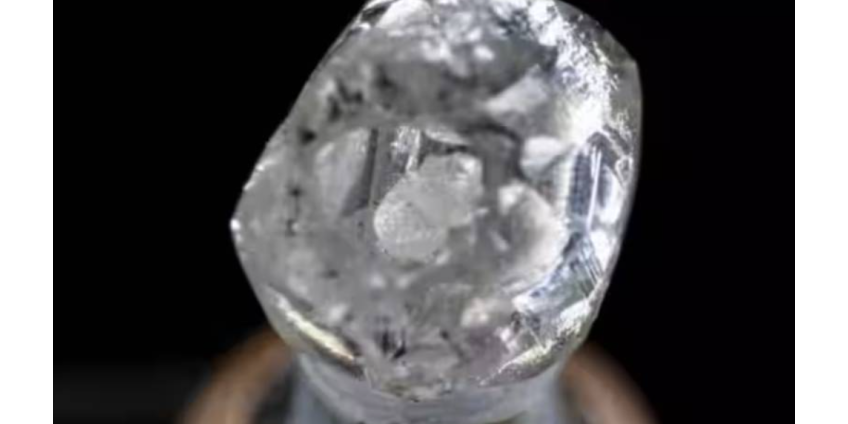 Редчайший алмаз внутри алмаза найден в Индии