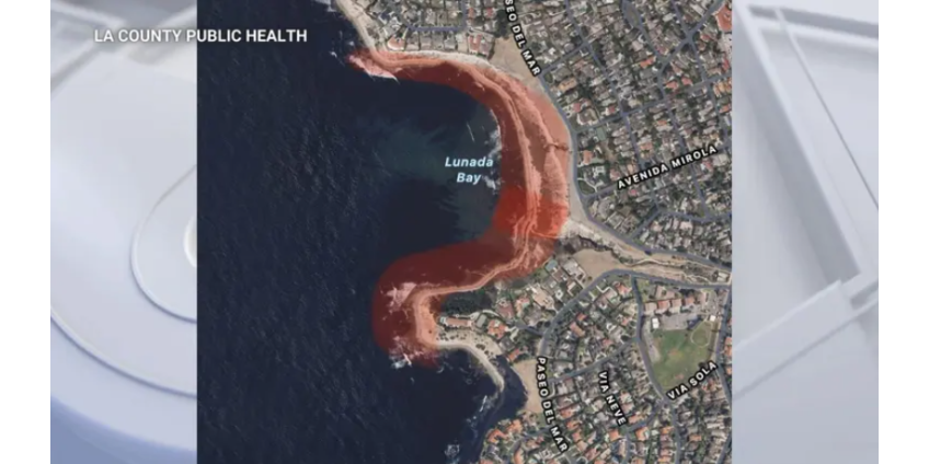 Из-за разлива сточных вод объемом 30 000 галлонов закрыты пляжи в Rancho Palos Verdes