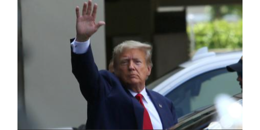 Трампа отпустили из суда