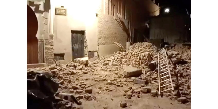 Число погибших при землетрясении в Марокко возросло вдвое