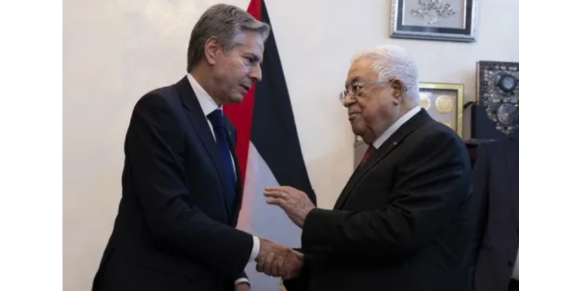 Президент Палестины встретился с госсекретарем США