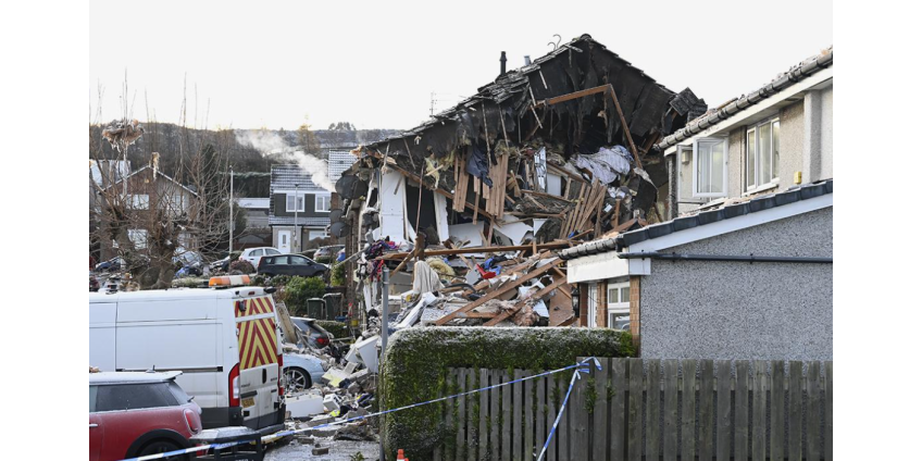В Эдинбурге прогремел мощный взрыв