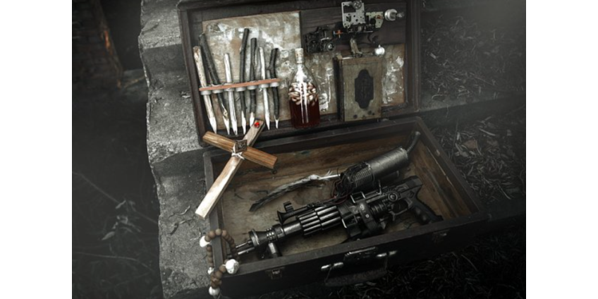 На аукцион выставили старинный набор охотника на вампиров