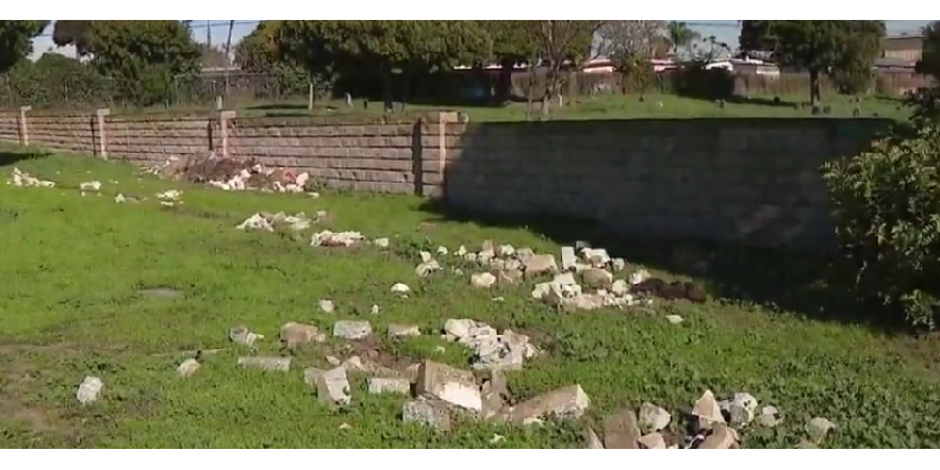 Воры в Комптоне украли медь и бронзу с исторического кладбища
