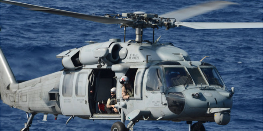 В заливе Сан-Диего произошло крушение военного вертолета