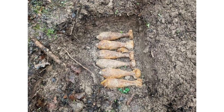 В Подмосковье взорвали шесть мин времен Великой Отечественной войны В Подмосковье взорвали шесть мин времен Великой Отечественной войны