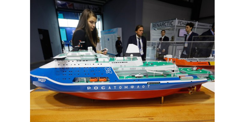 Путин назвал сроки завершения строительства крупнейшего в мире ледокола