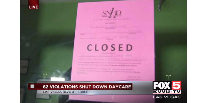 В Неваде закрыли детский сад в связи с многочисленными нарушениями В Неваде закрыли детский сад в связи с многочисленными нарушениями