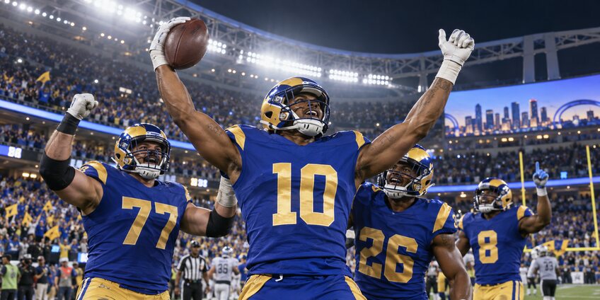 Rams обыграли Giants со счётом 28:6 в матче Monday Night Football