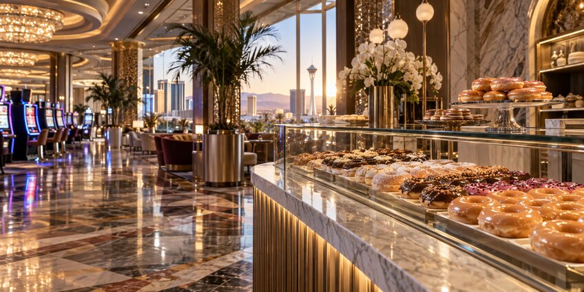 Randy’s Donuts открыл новую точку внутри SAHARA Las Vegas