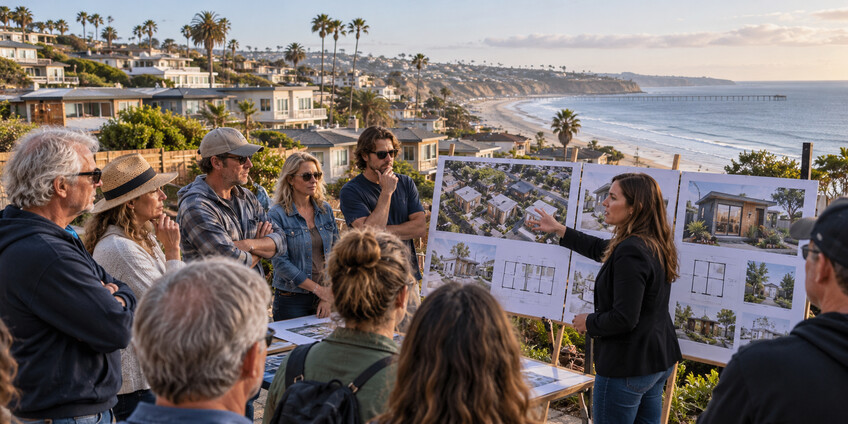 Жители Ocean Beach протестуют против проекта из 12 дополнительных квартир