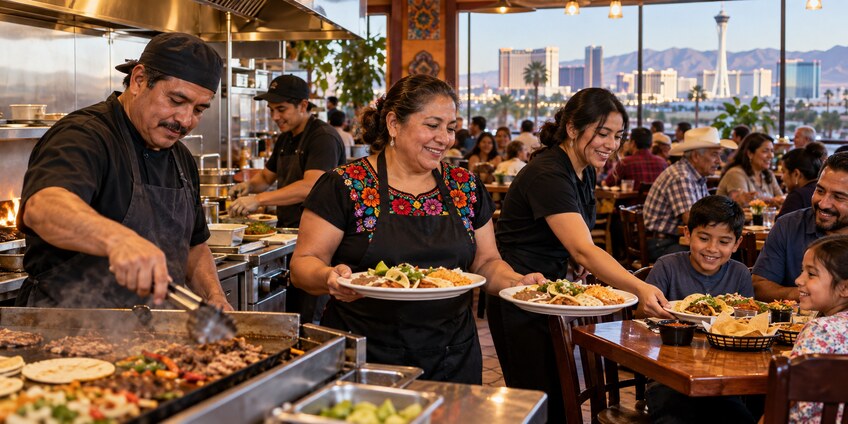 Семья иммигрантов построила в Лас-Вегасе сеть Fausto’s Mexican Grill