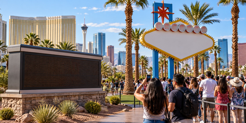 На Las Vegas Strip разместят сообщения о добровольном характере чаевых