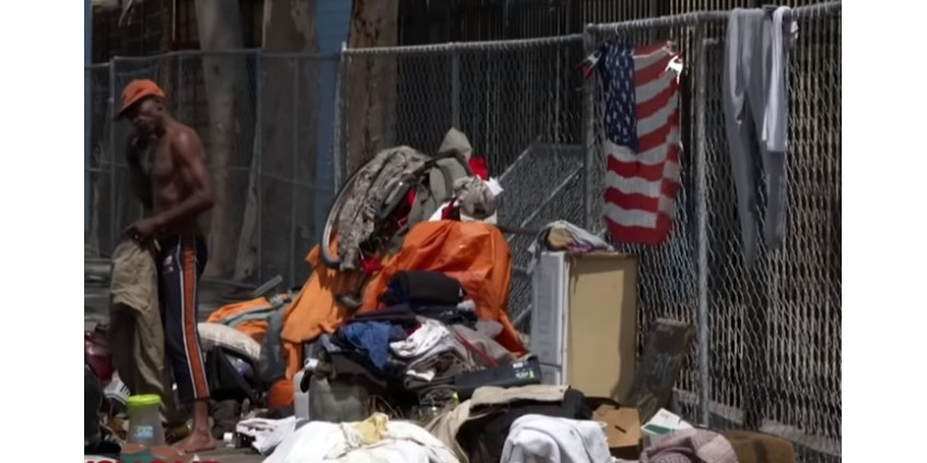 В Калифорнии сейчас 151,278 бездомных
