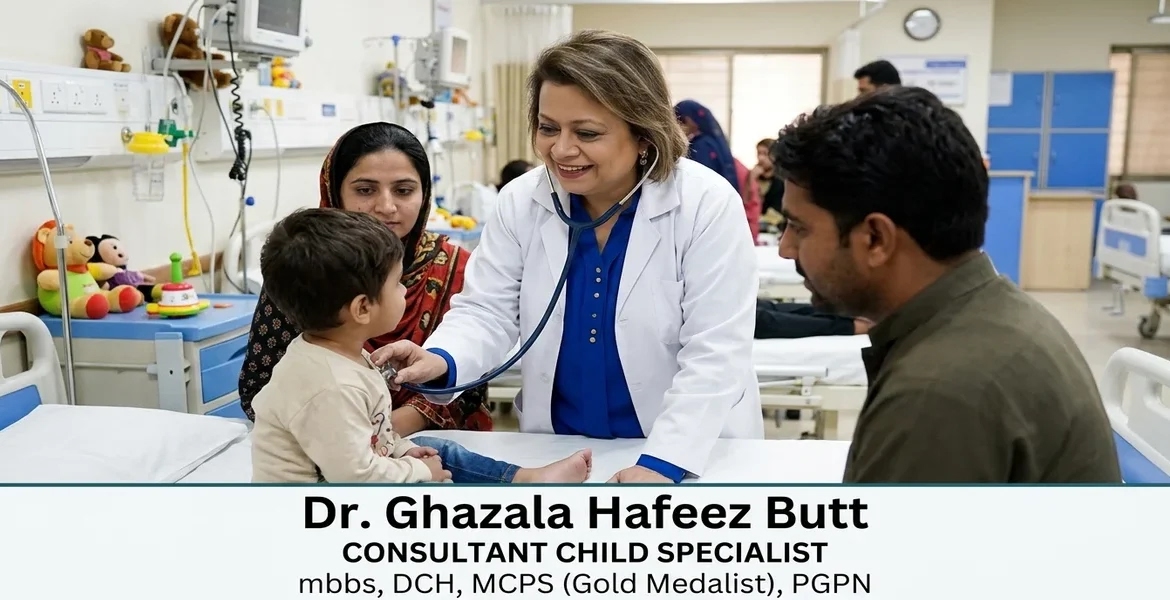 Get the Right Care from the Best Child Specialist in Lahore – Dr. Ghazala Hafeez Butt